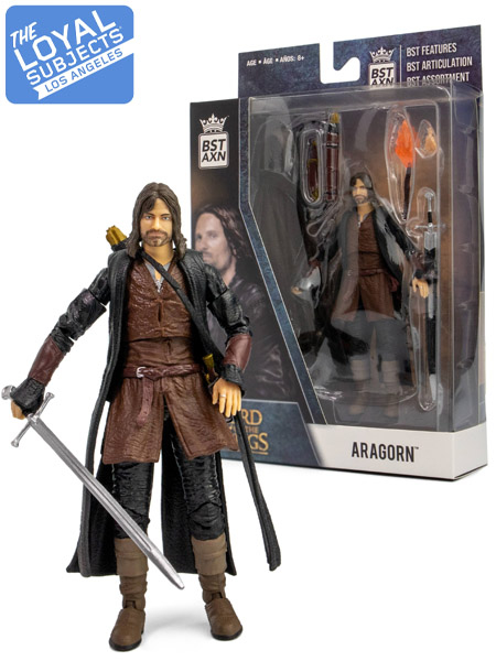 The Loyal Subjects The Lord of the Rings Aragorn BST AXN Figure